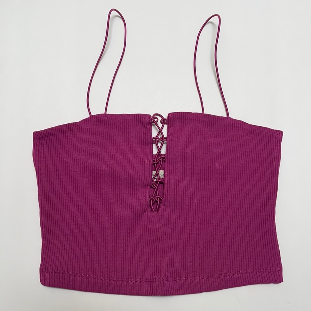 NWOT Free People intimately crop top